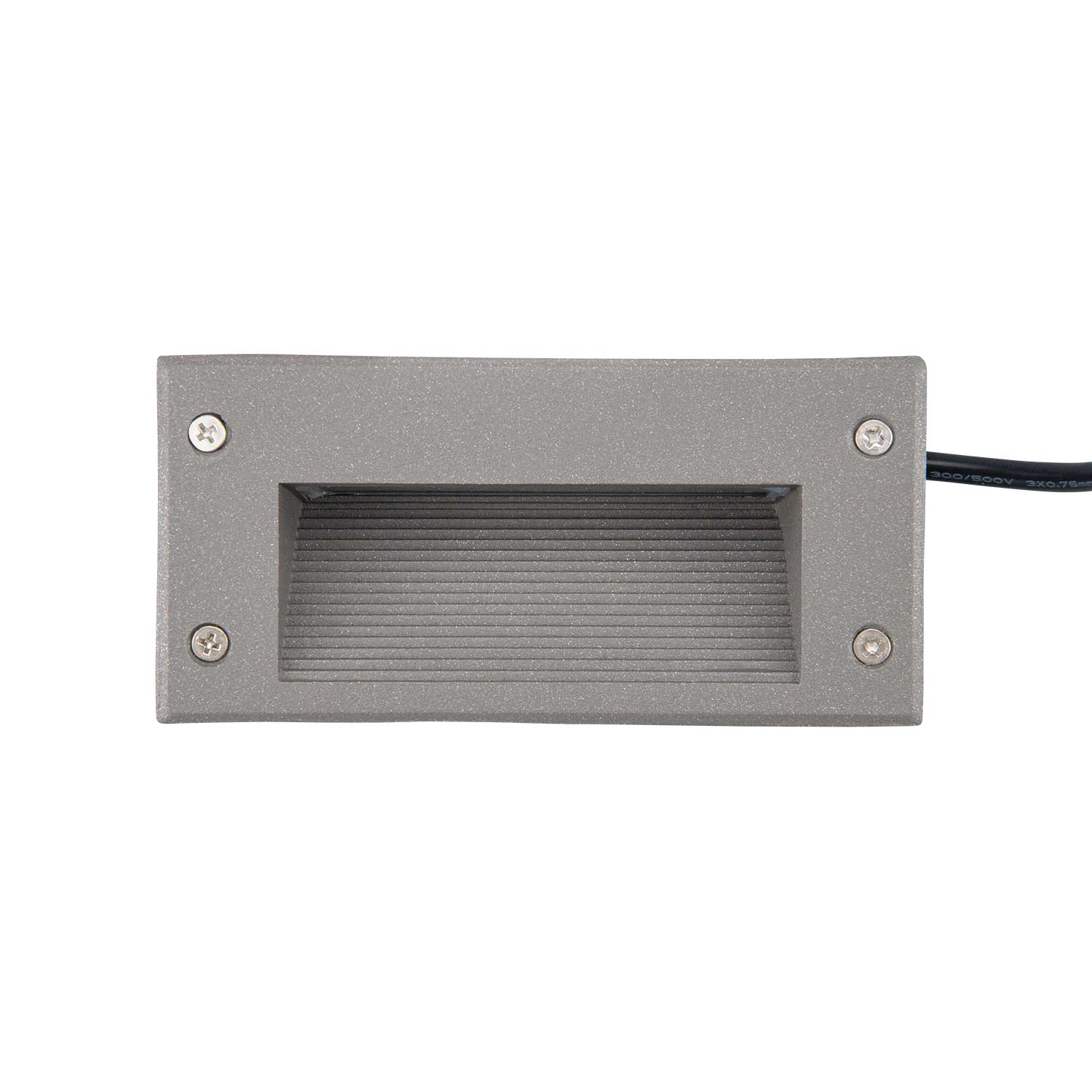 Baliza 2W LED empotrable 4000K exterior gris