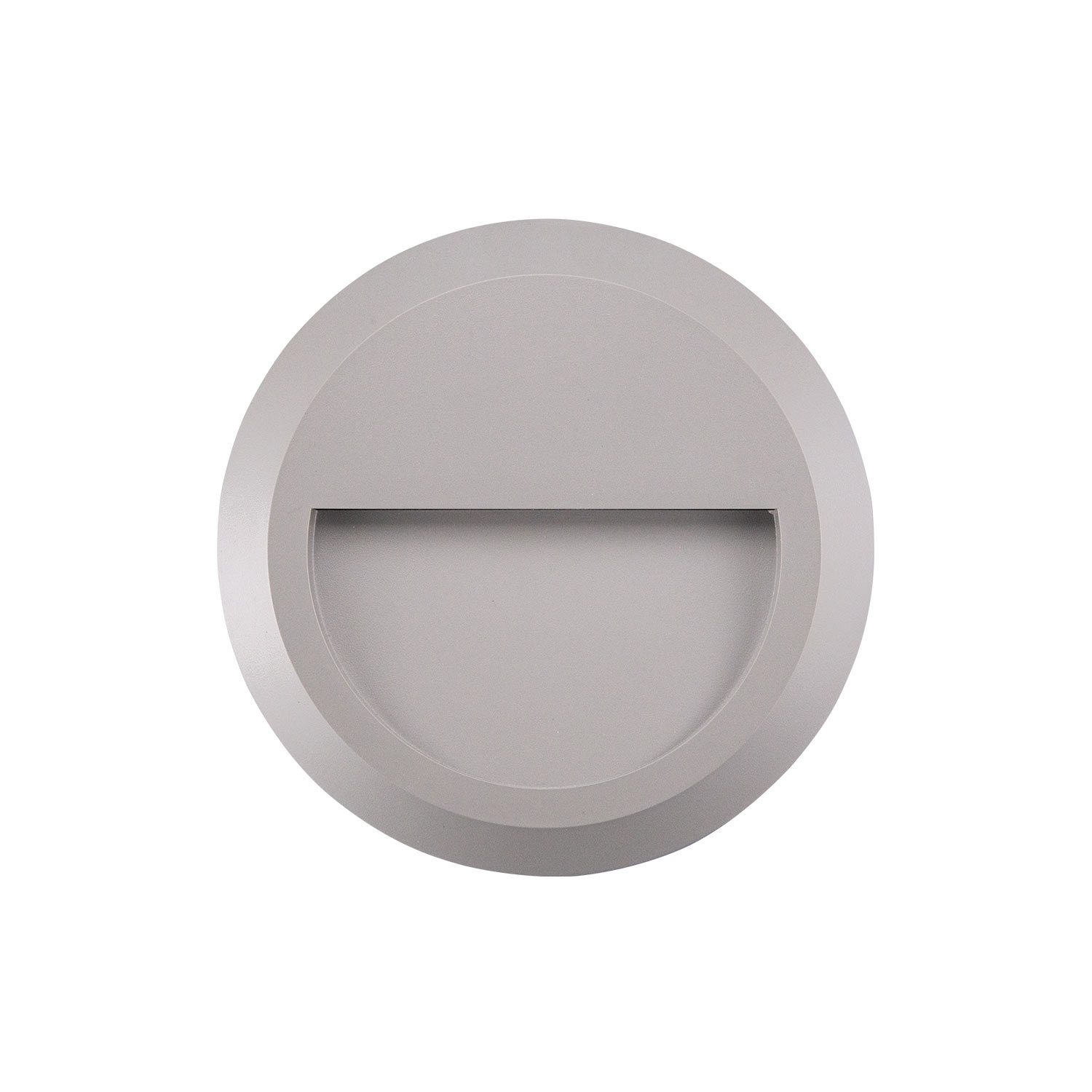 Baliza LED 1.5W 4000K superficie circular gris IP65 ø147*27mm