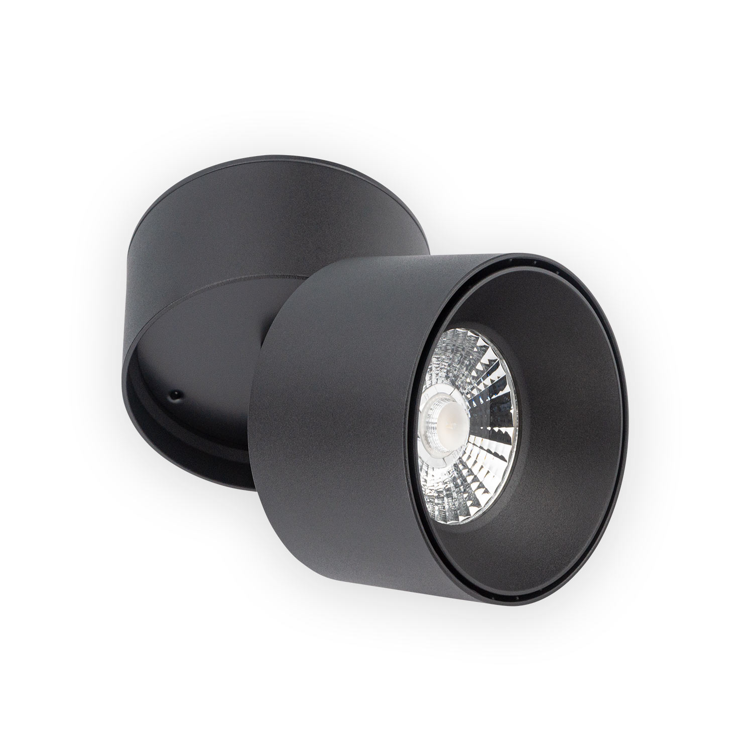 Aplique 12W de techo orientable LED NEW ACTIVE BLACK