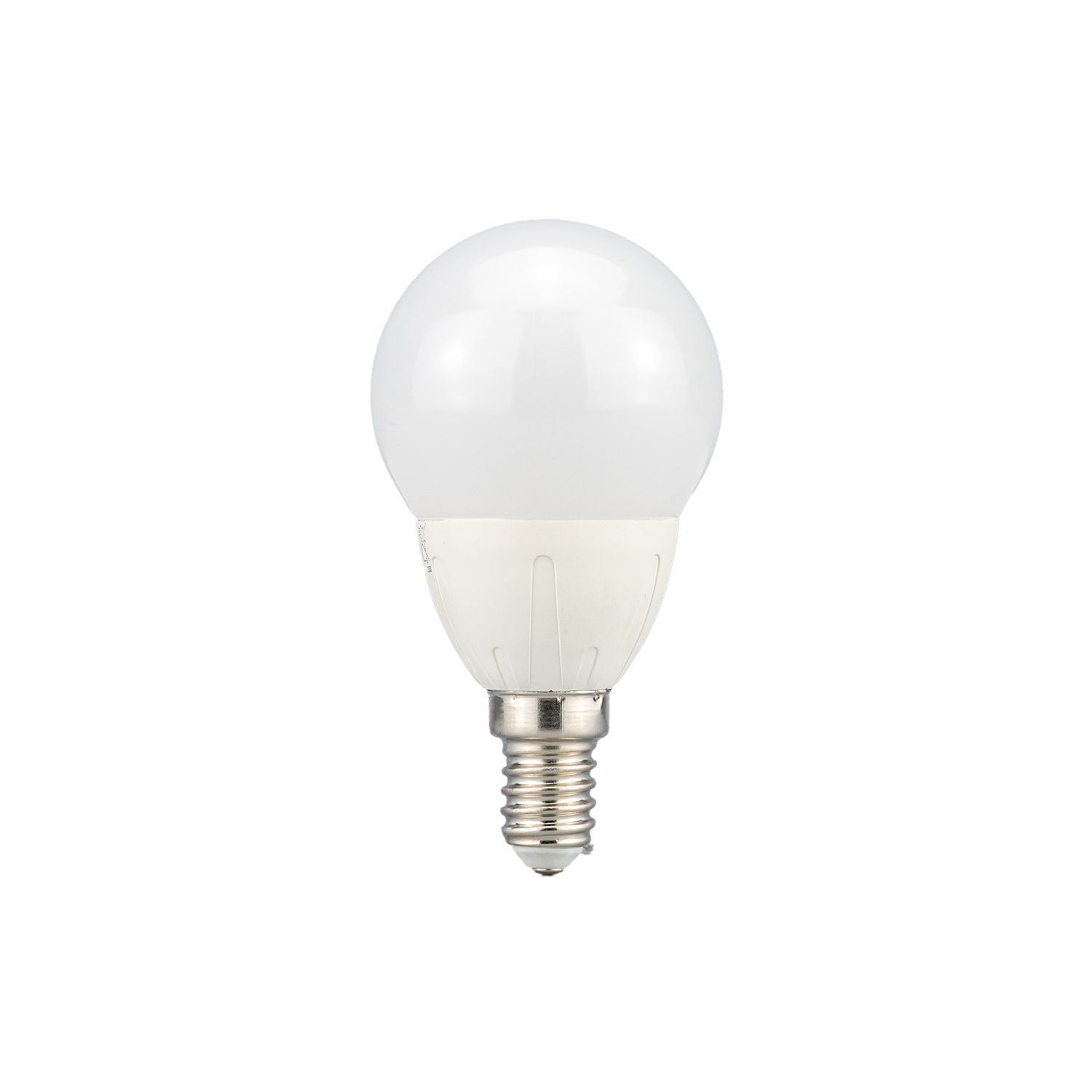 Bombillas LED 5W casquillos E14 G45 luz cálida neutra fría interior IP20 blanco