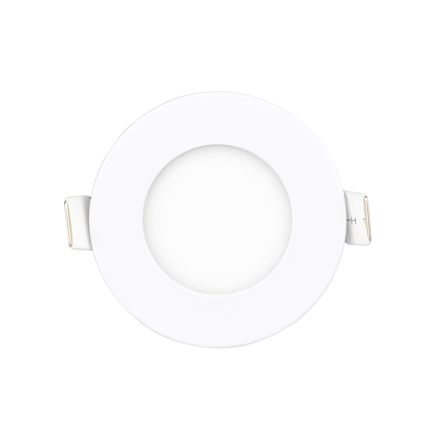 Placa LED 3W circular slim empotrable SEL blanco ø75mm