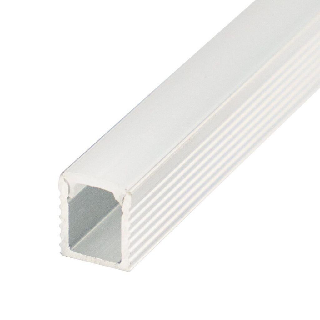 Perfil LED 2 metros extrafino de superficie de 7,8 mm x 9 mm