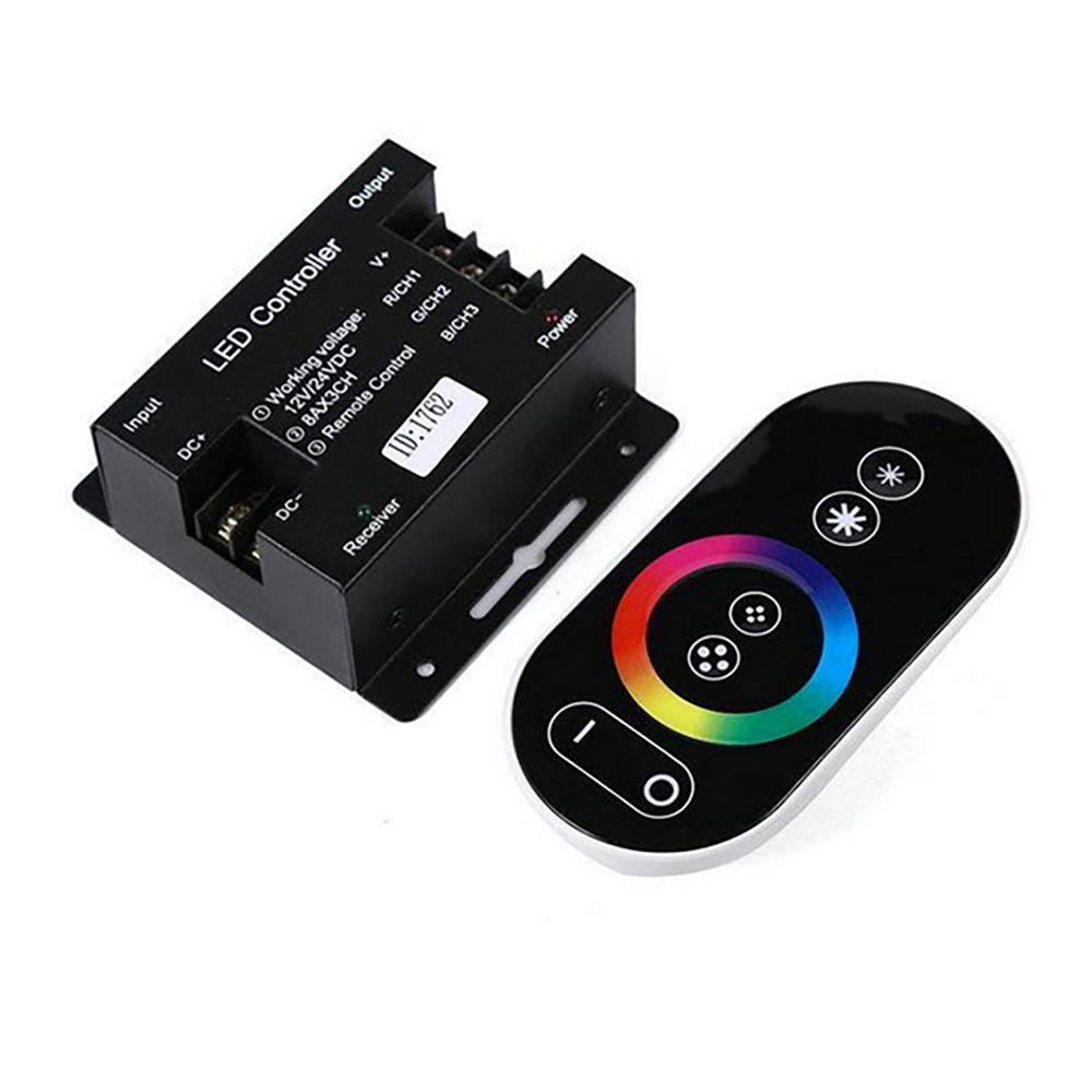 Controlador RGB para tira LED DC12V:288W DC24V:576W