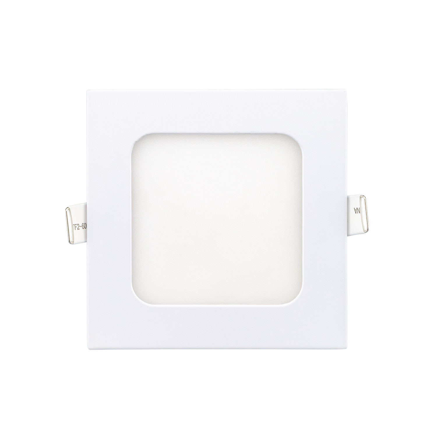 Placa LED 5W cuadrado slim empotrable SEL blanco