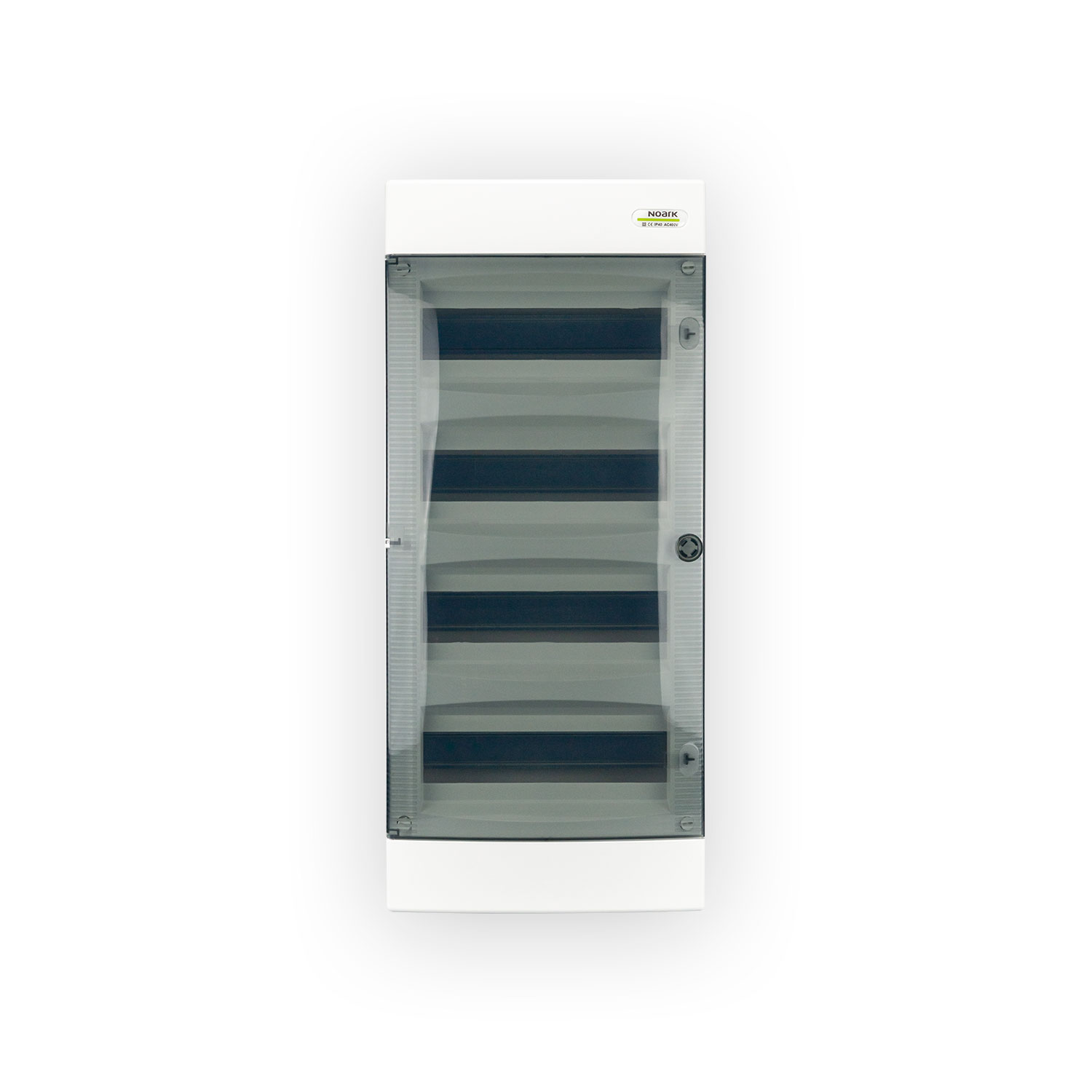 Cofret 48 Modulos de superficie serie PNS puerta transparente IP40