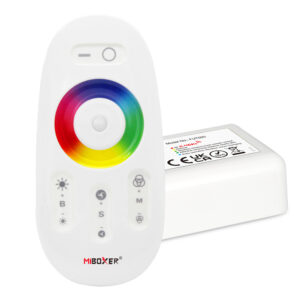 Controlador 2.4G para tira LED RGBW DC 12-24V con mando MiBoxer