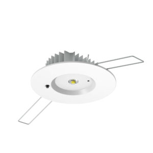 TRAXON LUXPOINT®Luminaria simétrico emergencia LED empotrable 200Lm CRI80 6500K AUTOTEST