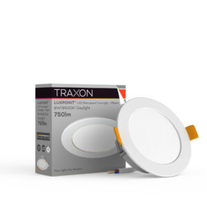 TRAXON LUXPOINT®Placa LED Downlight empotrable 6W circular