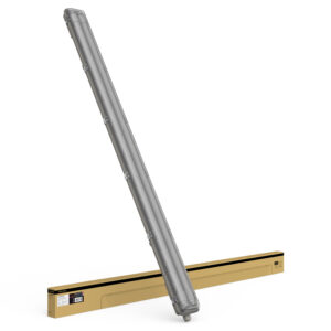 TRAXON LUXPOINT® Pantalla Estanca Vacia Sellada para 2 Tubos LED T8 (Tubo *No incluido) 120cm, Libre de halogeno, IP65 Impermeable, para Parking, Almacen, Túnel (120cm | 2 tubo T8)