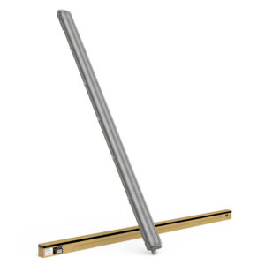 TRAXON LUXPOINT® Pantalla Estanca Vacia Sellada para 2 Tubos LED T8 (Tubo *No incluido) 150cm, Libre de halogeno, IP65 Impermeable, para Parking, Almacen, Túnel (150cm | 2 tubo T8)